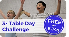 3x Table Day Challenge