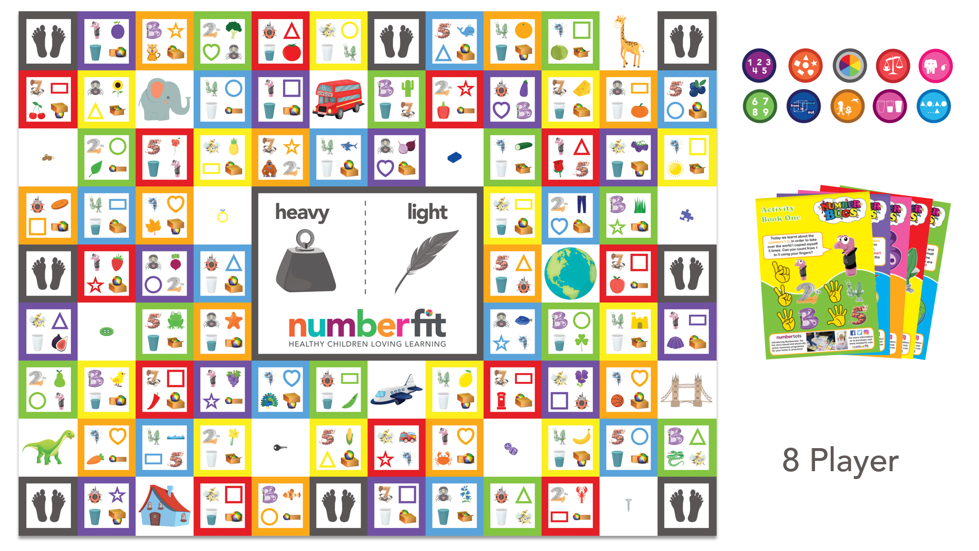 8 player kit diagram