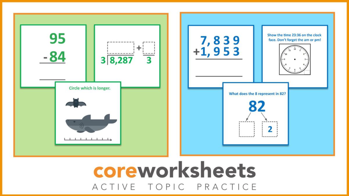 Core Worksheets