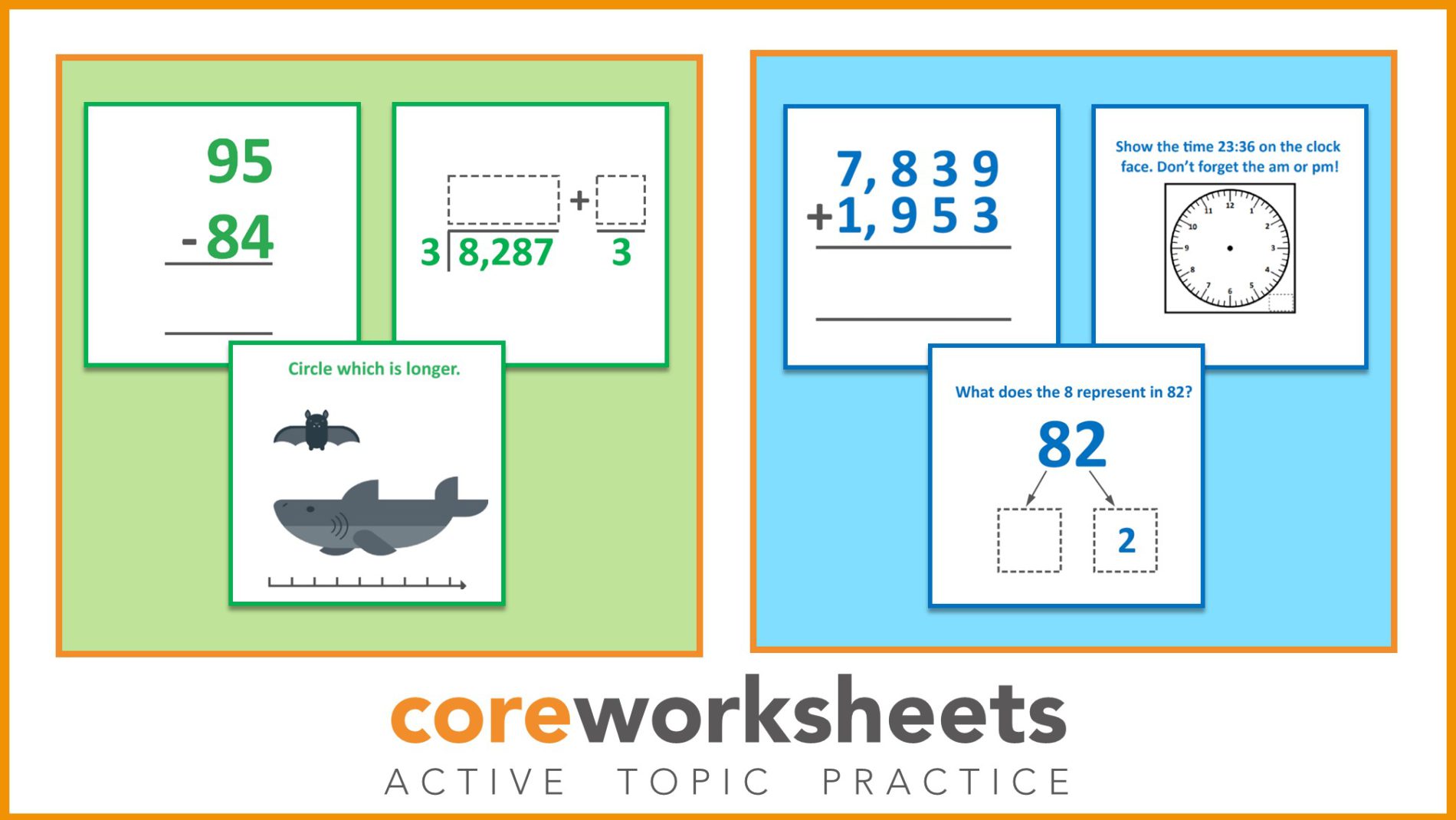 core worksheets thumb